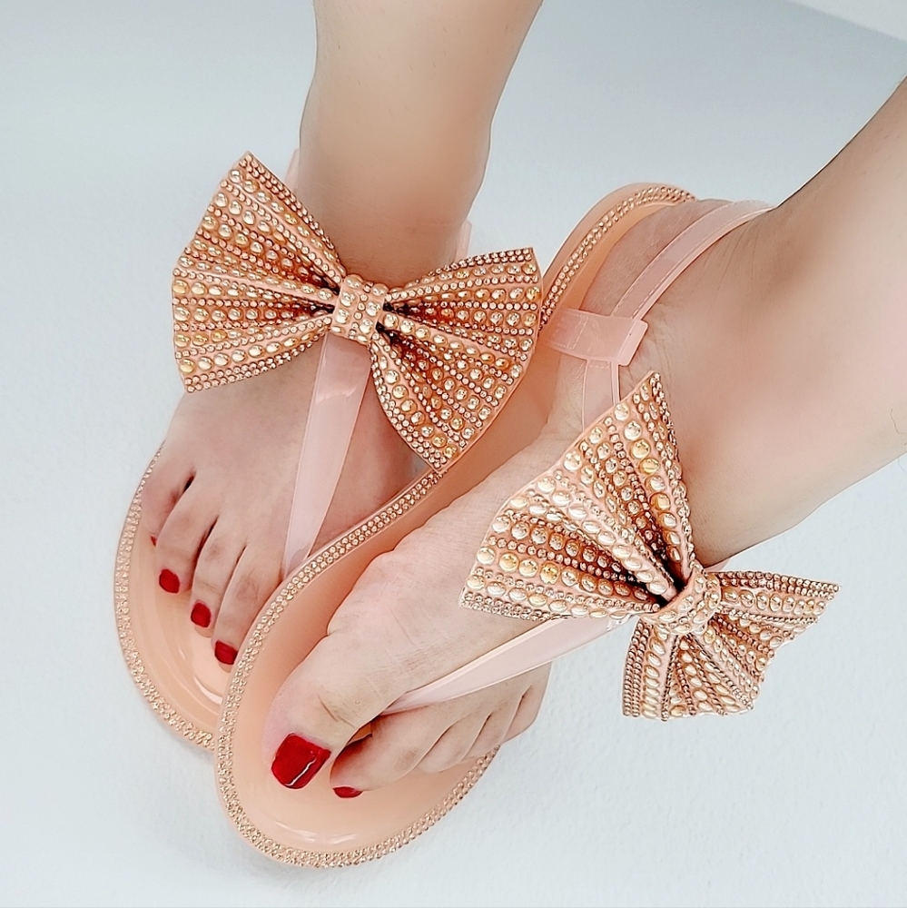 Nude sandals